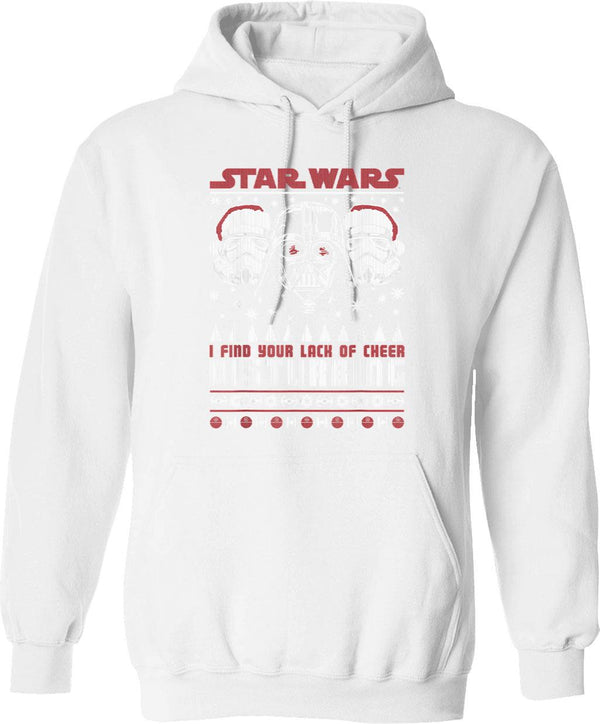 Lacat Hoodie - Retro Graphic Pullover Hoodie for Men & Women - White