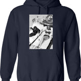 Lactose Tolerant Funny Meme Humor Lactose Tolerant Milk Dairy-free Humor Funny Lactose-free Design Hoodie - Navy