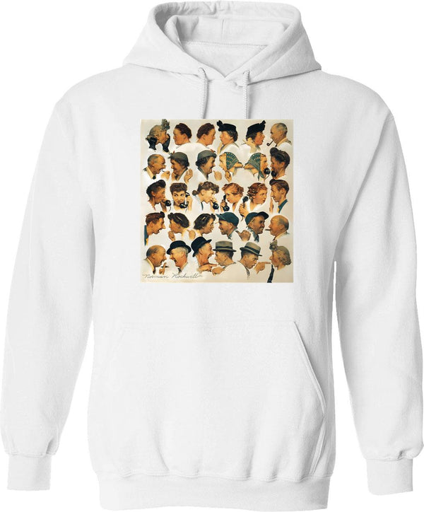 Lambda Lambda Lambda - Vintage Logo Hoodie - White