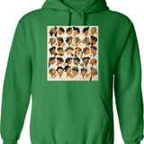 Lambda Lambda Lambda - Vintage Logo Hoodie - Green
