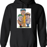Large Marge Trucking Company - Funny 80's Movie Hoodie - Black