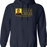 Laundry Day Survivor Retro Housewife Illustration Hoodie - Navy