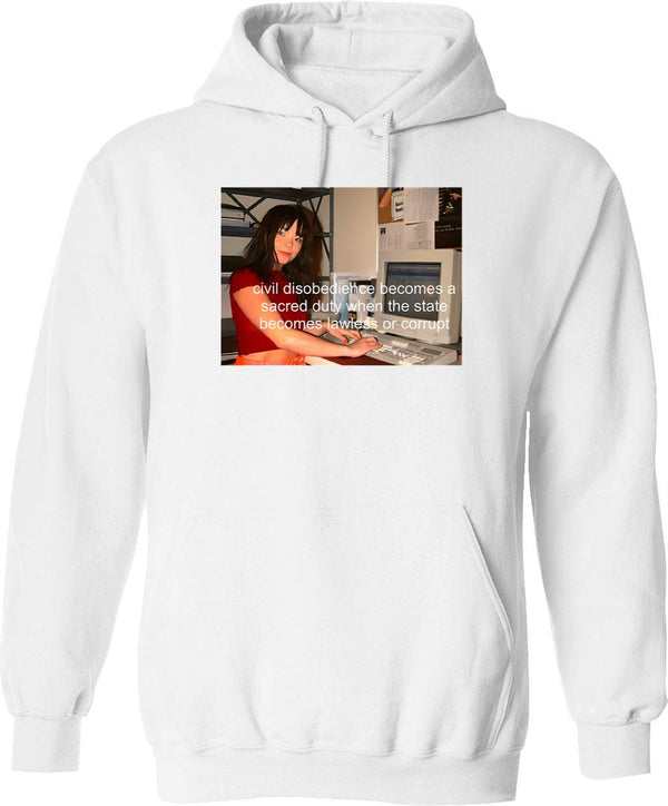 Law Offices Of Vincent L. Gambini - Vintage Logo (1) Hoodie - White