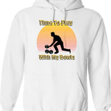 Lawless Or Corrupt Hoodie - Retro Graphic Pullover Hoodie for Men & Women - White