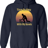 Lawless Or Corrupt Hoodie - Retro Graphic Pullover Hoodie for Men & Women - Navy