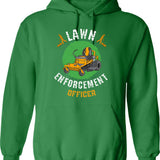 Lawn Dart 1970s Vintage Toy Hoodie - Retro Graphic Cosy Pullover - Green