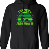 Lawn Mowing Is Importanter Gardening Gift Funny Landscaping Hoodie - Black