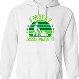 Lawn Mowing Is Importanter Gardening Gift Funny Landscaping Hoodie - White