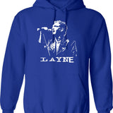 Lawn Order Special Mowing Unit Funny Dad Joke Hoodie - Blue