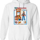 Learn About Recycling Hoodie - Retro Graphic Pullover Hoodie for Men & Women - White
