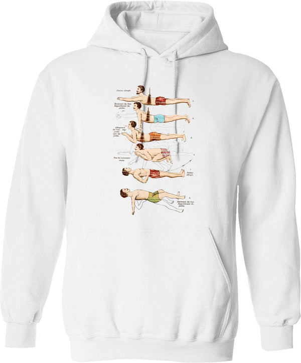 Learn To Spell Hoodie - Retro Graphic Pullover Hoodie for Men & Women - White