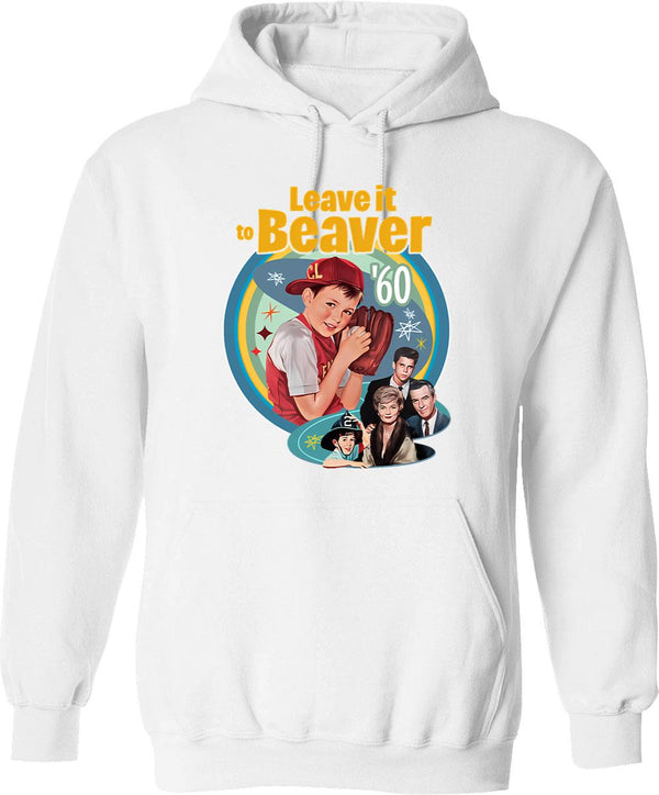 Learning To Swim Vintage French Swimmers Hoodie - White