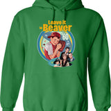 Learning To Swim Vintage French Swimmers Hoodie - Green