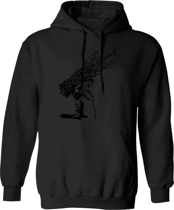 Led Zepelin Hoodie - Retro Graphic Pullover Hoodie for Men & Women - Black