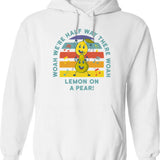 Legends Never Die Hoodie - Retro Graphic Pullover Hoodie for Men & Women - White