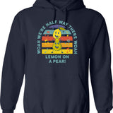 Legends Never Die Hoodie - Retro Graphic Pullover Hoodie for Men & Women - Navy