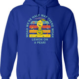 Legends Never Die Hoodie - Retro Graphic Pullover Hoodie for Men & Women - Blue