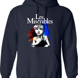 Leprechaun In The Hood Hoodie - Retro Graphic Pullover Hoodie for Men & Women - Navy