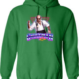 Les Miserables ( White ) Hoodie - Retro Graphic Pullover Hoodie for Men & Women - Green