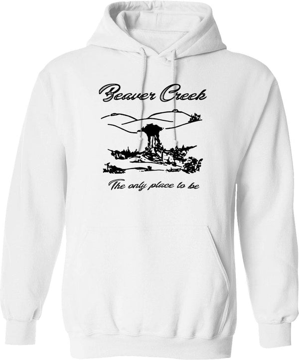 Les The Playa Grossman Hoodie - Retro Graphic Pullover Hoodie for Men & Women - White