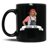 Leslie Knope Black Coffee Mug, Gift Coffee Mug