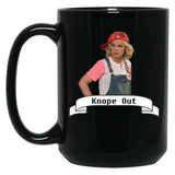 Leslie Knope Black Coffee Mug, Gift Coffee Mug - Black