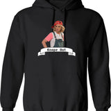 Leslie Knope Graphic Pullover Hoodie - Black