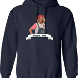 Leslie Knope Graphic Pullover Hoodie - Navy