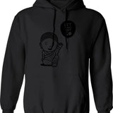 Let Me Know If My Biceps Get In Your Way Funny Biceps Gym Lover Fitness Christmas Gift Vintage Style Idea Design Hoodie - Black