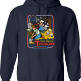 Let's Conjure Bloody Mary Hoodie - Retro Graphic Pullover Hoodie for Men & Women - Navy