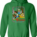 Let's Conjure Bloody Mary Hoodie - Retro Graphic Pullover Hoodie for Men & Women - Green