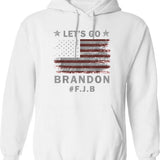 Let's Find A Cure For Stupid People (1) Hoodie - White