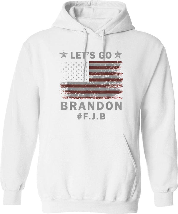 Let's Find A Cure For Stupid People (1) Hoodie - White