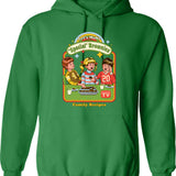 Let's Hug It Out - Funny Sumo Wrestling Hoodie - Green