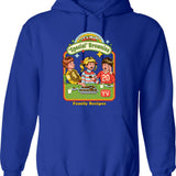 Let's Hug It Out - Funny Sumo Wrestling Hoodie - Blue