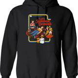 Let's Sacrifice Toby Hoodie - Retro Graphic Pullover Hoodie for Men & Women - Black