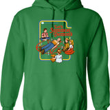 Let's Sacrifice Toby Hoodie - Retro Graphic Pullover Hoodie for Men & Women - Green