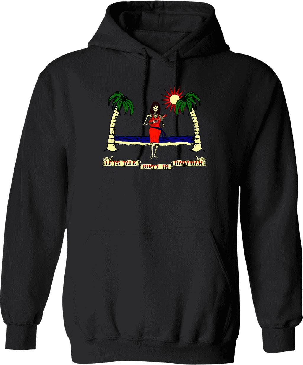 Let's Summon Demons Hoodie - Retro Graphic Pullover Hoodie for Men & Women - Black