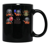 Lethal Company Funny Cute Black Coffee Mug, Gift Coffee Mug - Black