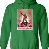 Lethal Company Join The Company Poster Graphic Pullover Hoodie - Green
