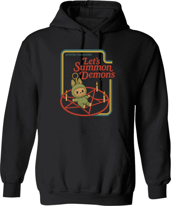 Lets Punctuation Saves Lives Retro Hoodie - Black