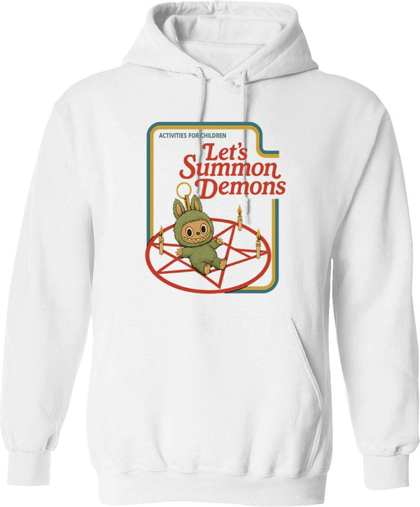 Lets Punctuation Saves Lives Retro Hoodie - White
