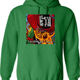 Leveling Up To Uncle 2021 Funny Video Gamer Vintage Men Hoodie - Green