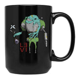 Levi Scavengers Reign Reborn Black Coffee Mug, Gift Coffee Mug