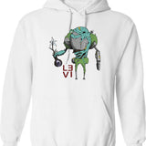 Levi Scavengers Reign Reborn Graphic Pullover Hoodie - White