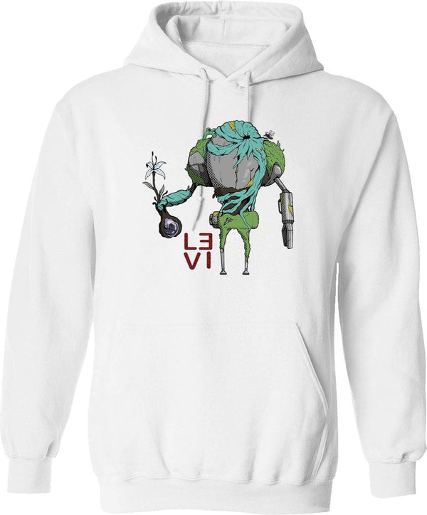 Levi Scavengers Reign Reborn Graphic Pullover Hoodie - White