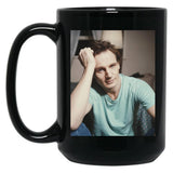 Liam Neeson Young Black Coffee Mug, Gift Coffee Mug - Black