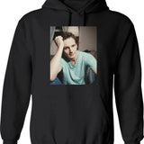 Liam Neeson Young Graphic Pullover Hoodie - Black
