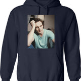 Liam Neeson Young Graphic Pullover Hoodie - Navy