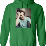 Liam Neeson Young Graphic Pullover Hoodie - Green